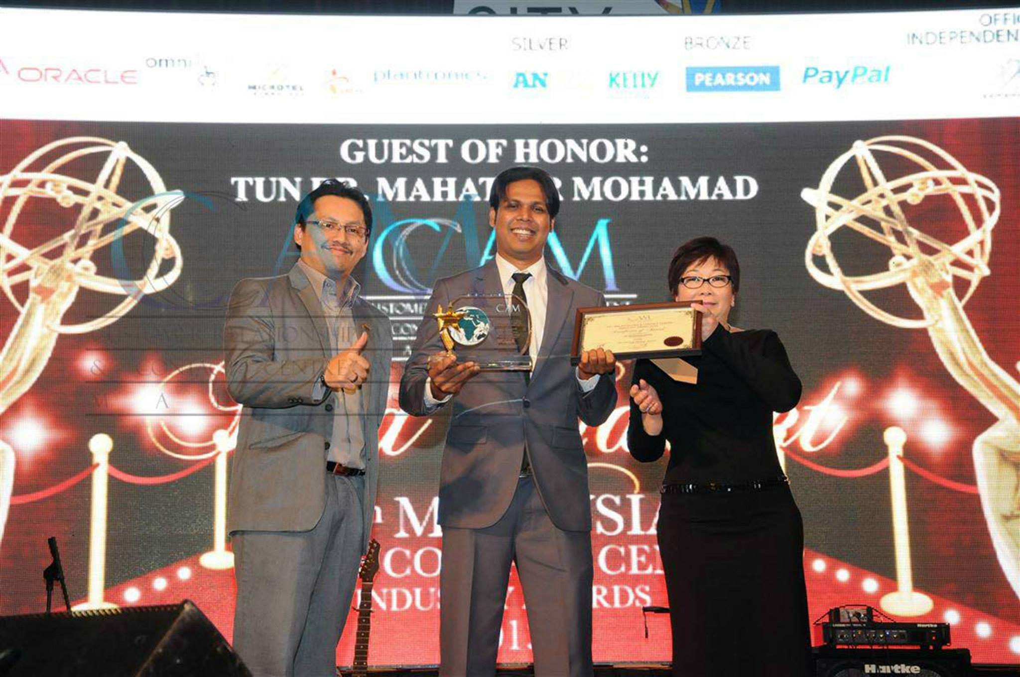 Contact Center Association of Malaysia Award