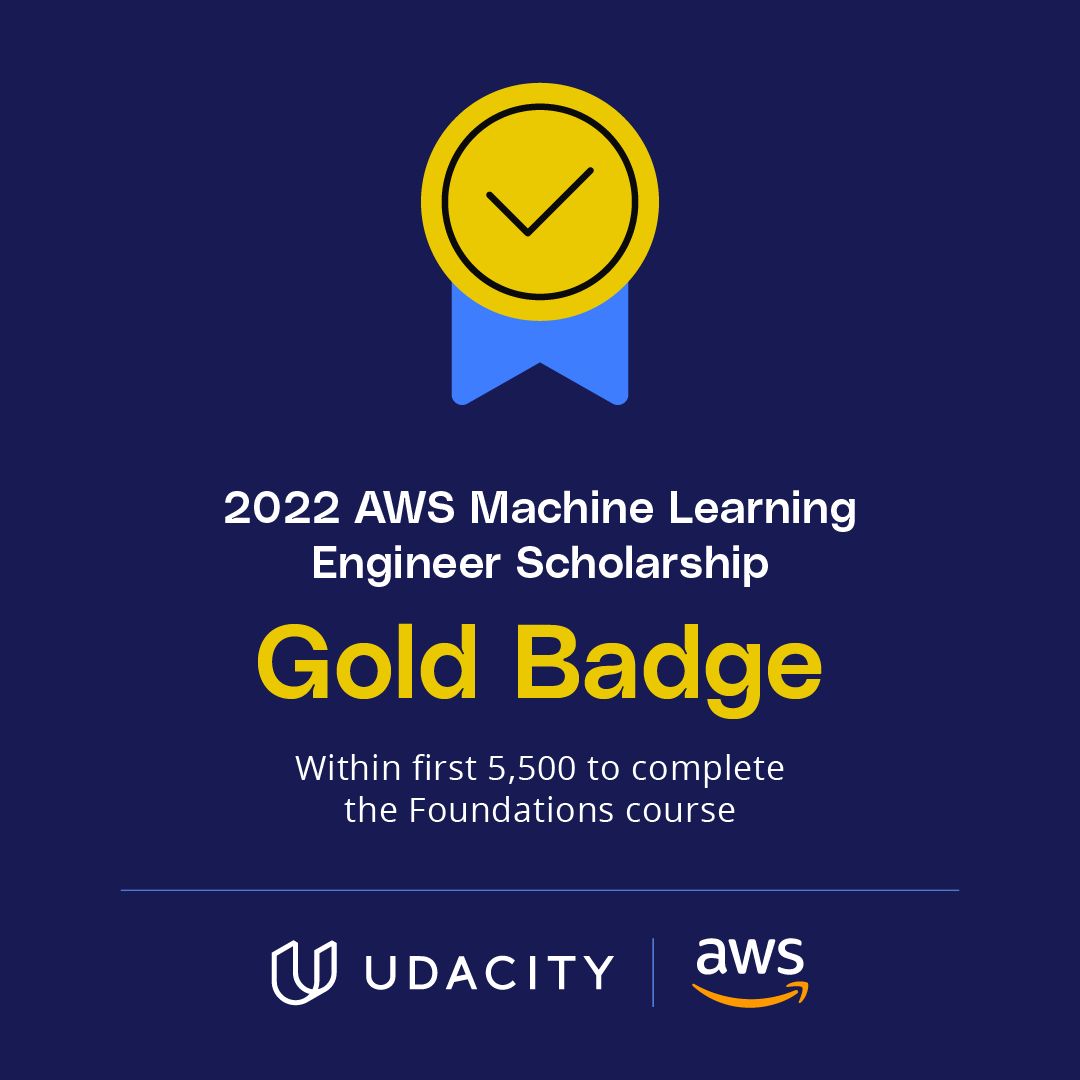 AWS Machine Learning Engineer Scholarship
